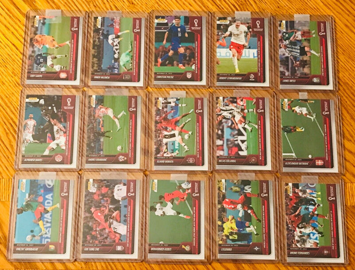 2022 Panini Instant World Cup Soccer Complete Set