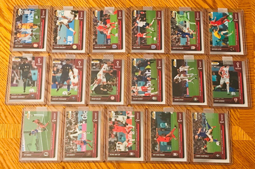 2022 Panini Instant World Cup Soccer Complete Set