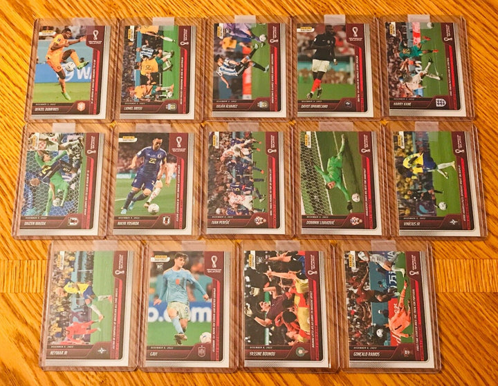 2022 Panini Instant World Cup Soccer Complete Set