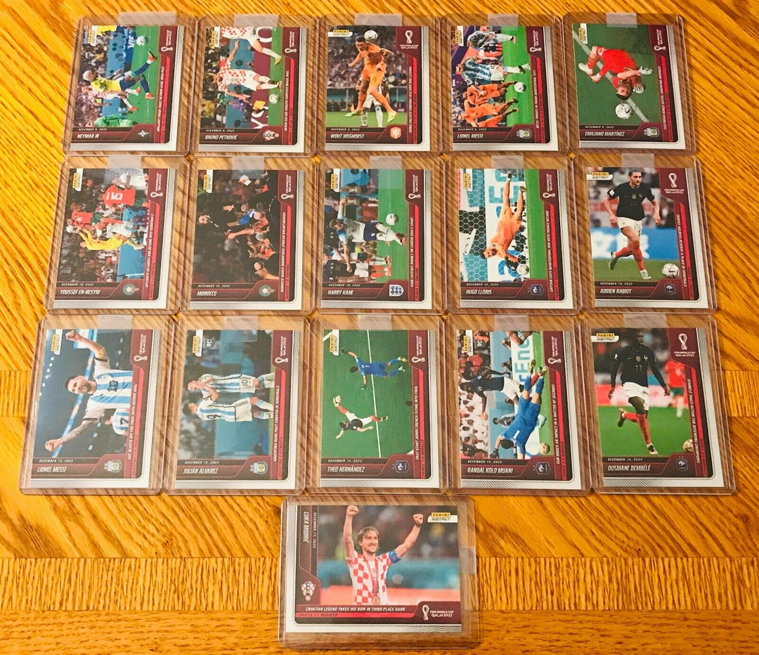 2022 Panini Instant World Cup Soccer Complete Set