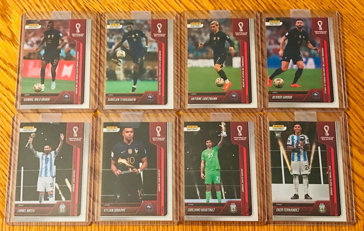 2022 Panini Instant World Cup Soccer Complete Set